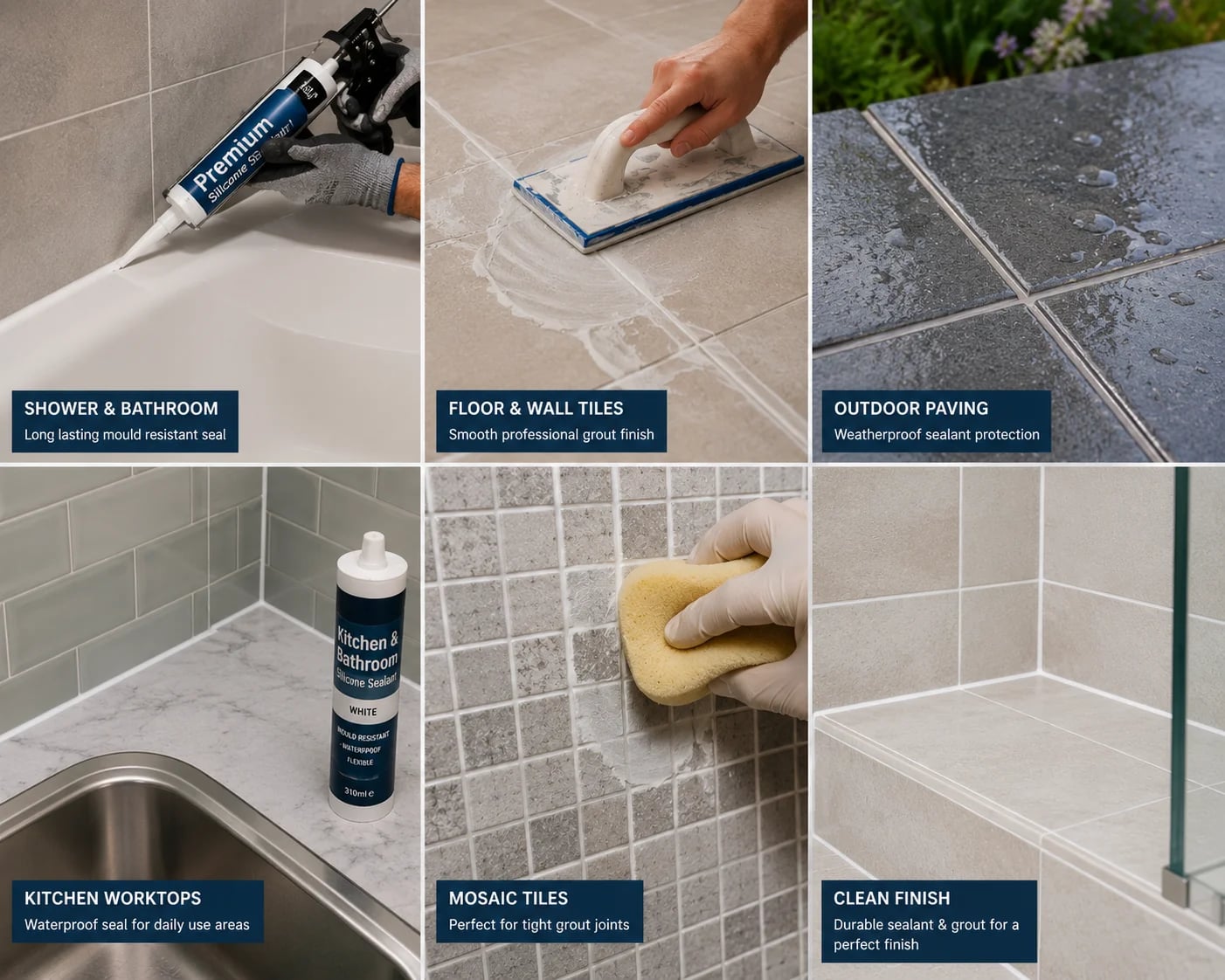 Sealant - Bathroom or Kitchen cover image